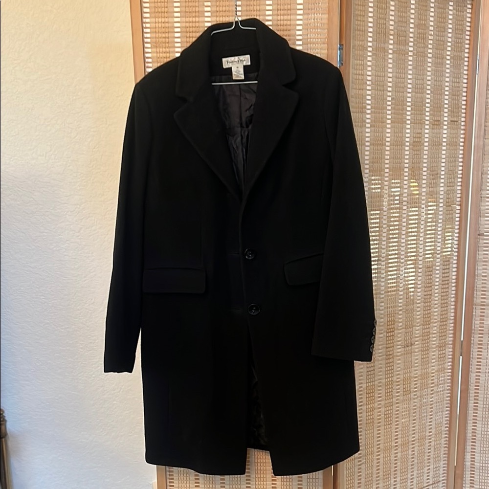 Black Wool Coat
